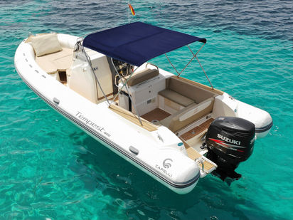 Bateau semi-rigide Capelli Tempest 800 · 2015 · Sol (0)