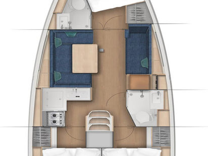 Sailboat Jeanneau Sun Odyssey 380 · 2023 · 4 elli (1)