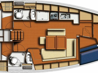 Sailboat Beneteau Oceanis 43 · 2008 · Belamour (1)