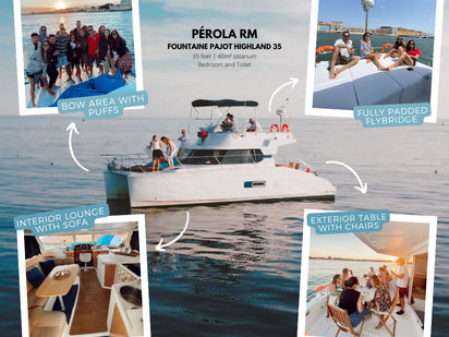 Catamarán Fountaine Pajot Highland 35 Power · 2009 (reacondicionamiento 2019) · Pérola RM (0)