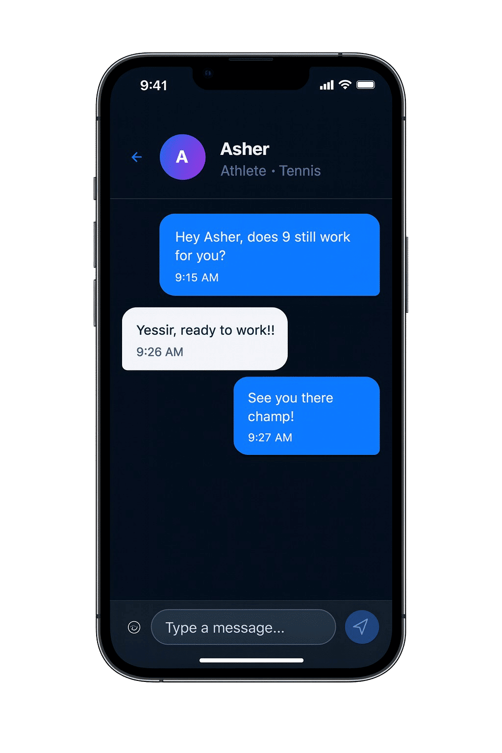 Chat Mockup