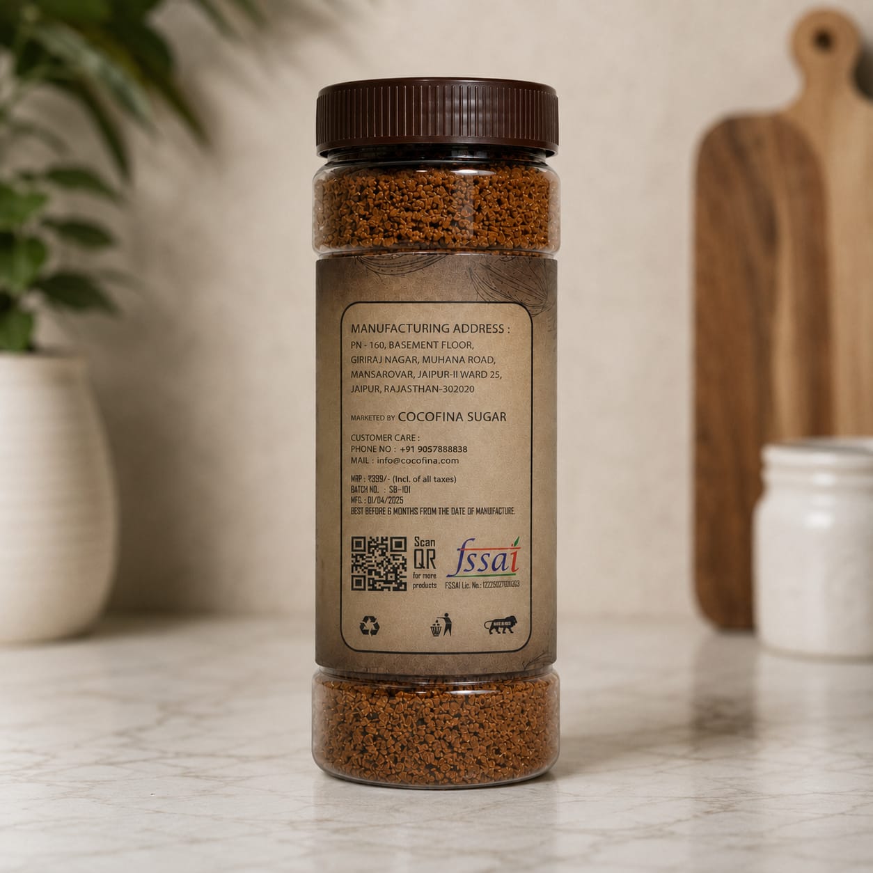 Cocofina Coconut Sugar (100g) 7