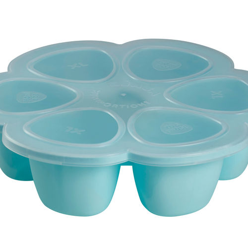 Silicone multi-portion