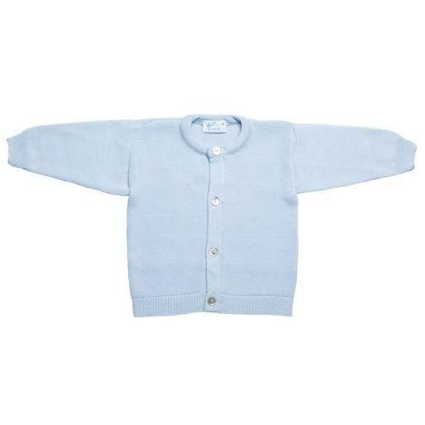 Gilet en laine Mérinos bleu