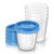 Pots de conservation 180ml avec couvercles lot de 5