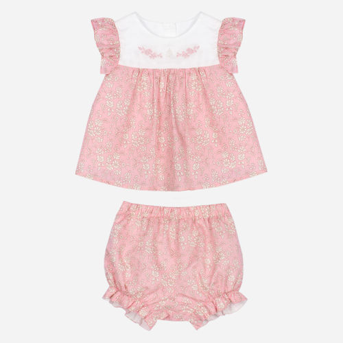 Ensemble 2 pcs Fleurs 3mois