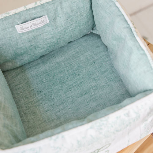 Panier de rangement Feuillage Vert