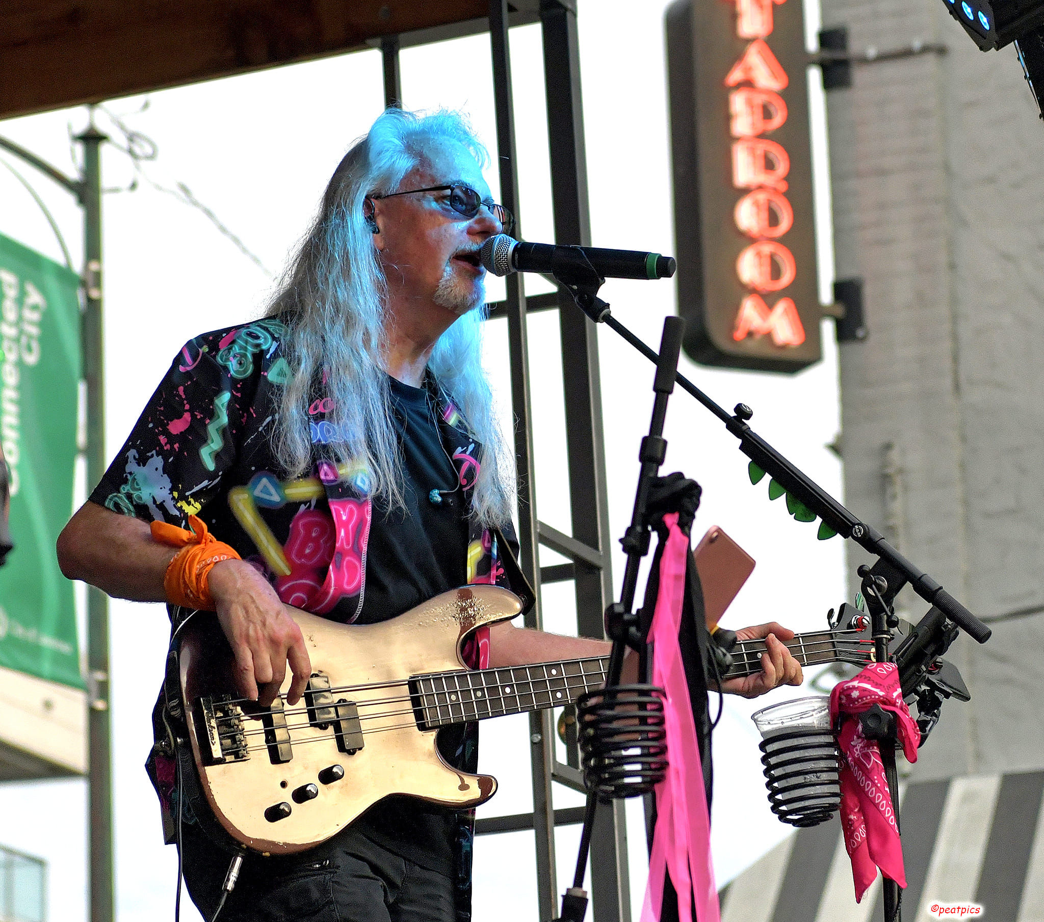Lee Eldridge on Lead & Backing Vocals & Bass