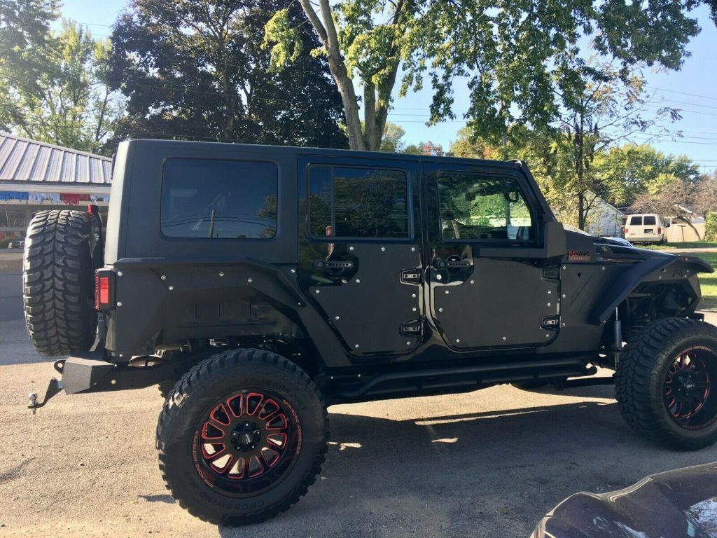 2008 Jeep Wrangler Unlimited X Sport Lift Grumper DV8