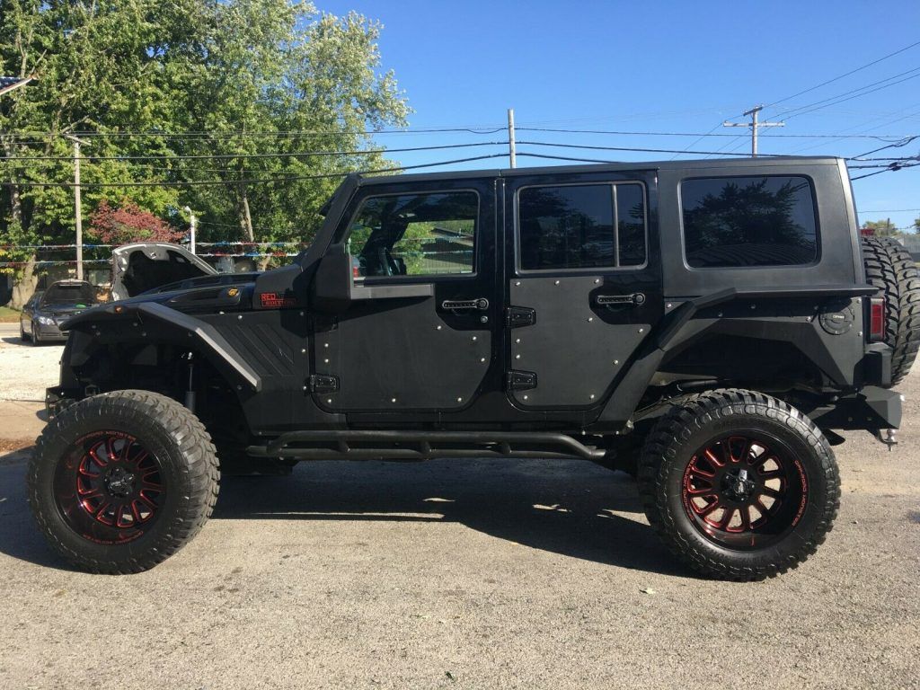 2008 Jeep Wrangler Unlimited X Sport Lift Grumper DV8