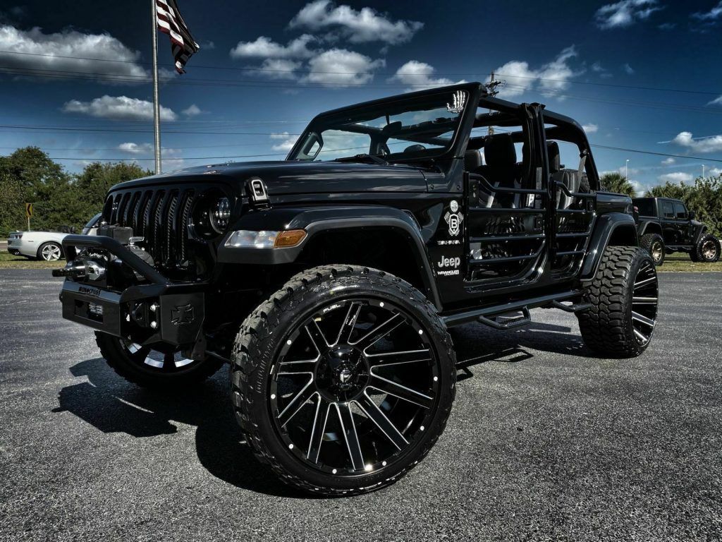 2019 Jeep Wrangler Custom Turbo Sahara Lifted Leather 24″s