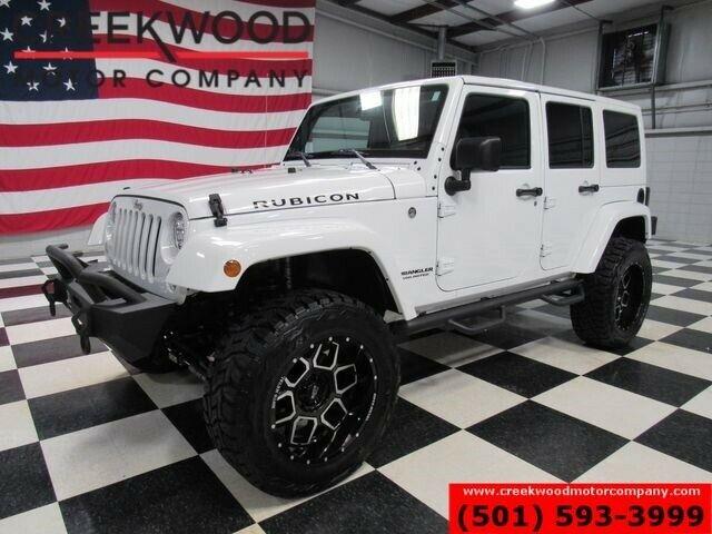 2017 Jeep Wrangler Rubicon 4×4 Auto Lifted Low Miles 1 Owner Nav Lthr