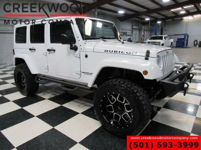 2017 Jeep Wrangler Rubicon 4×4 Auto Lifted Low Miles 1 Owner Nav Lthr