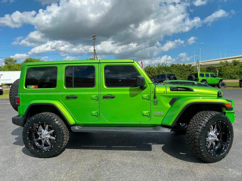 2019 Jeep Wrangler BAD FROG Sahara Custom Lifted LEATHER