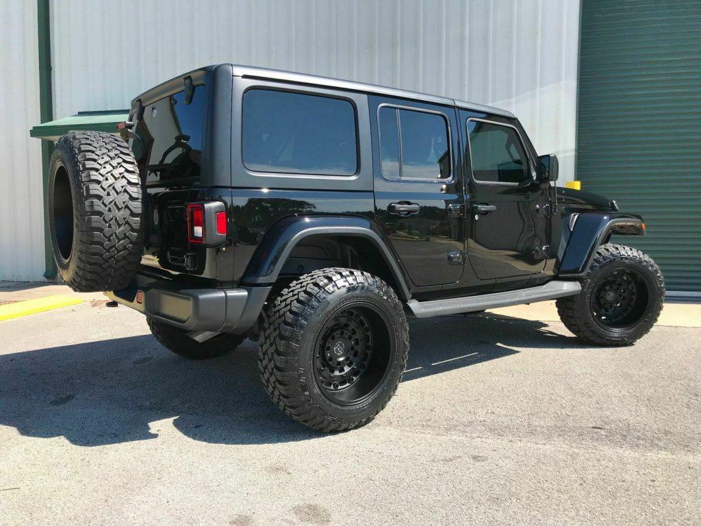 2019 Jeep Wrangler JL Lifted Black Rhino Wheels 35”s LED’s