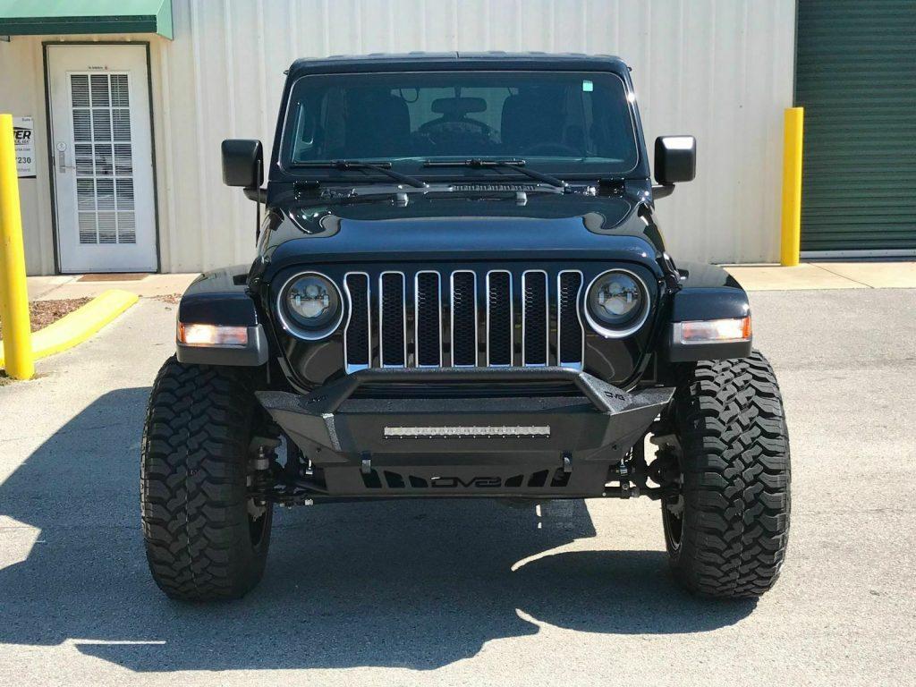 2019 Jeep Wrangler JL Lifted Black Rhino Wheels 35”s LED’s