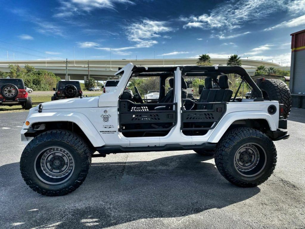 2016 Jeep Wrangler Custom FAB Fours Sahara Lifted HARDTOP