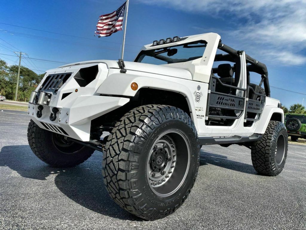 2016 Jeep Wrangler Custom FAB Fours Sahara Lifted HARDTOP