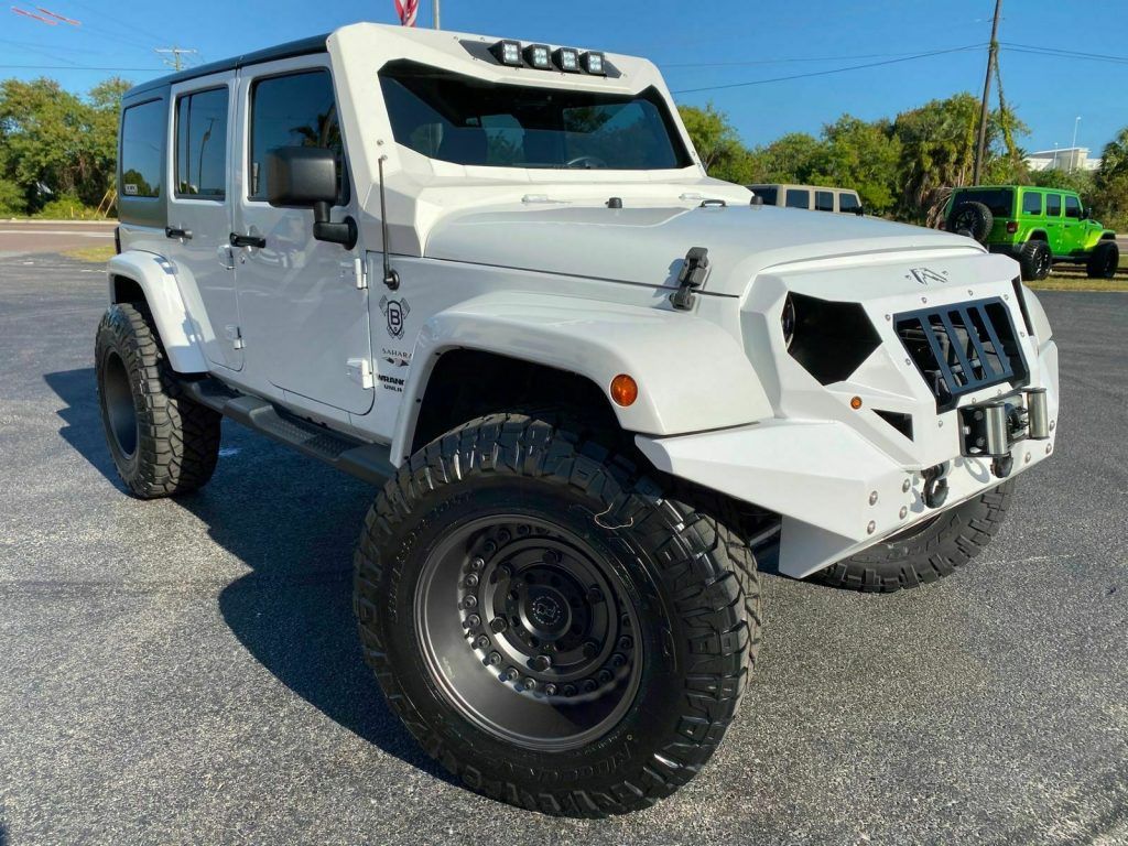 2016 Jeep Wrangler Custom FAB Fours Sahara Lifted HARDTOP