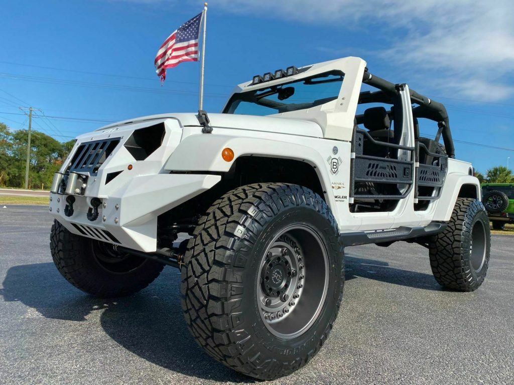 2016 Jeep Wrangler Custom FAB Fours Sahara Lifted HARDTOP