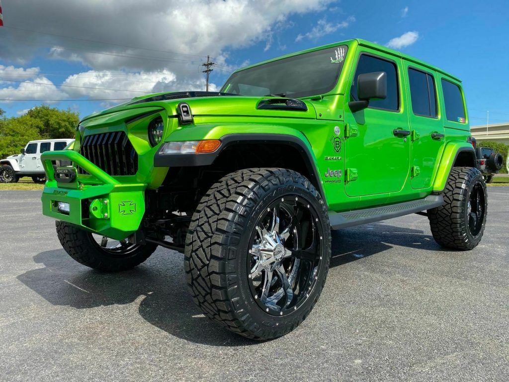 2019 Jeep Wrangler BAD FROG Sahara Custom Lifted LEATHER