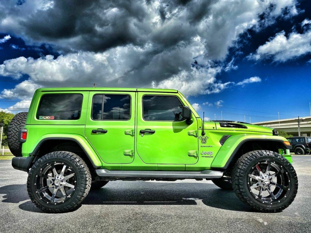 2019 Jeep Wrangler BAD FROG Sahara Custom Lifted LEATHER