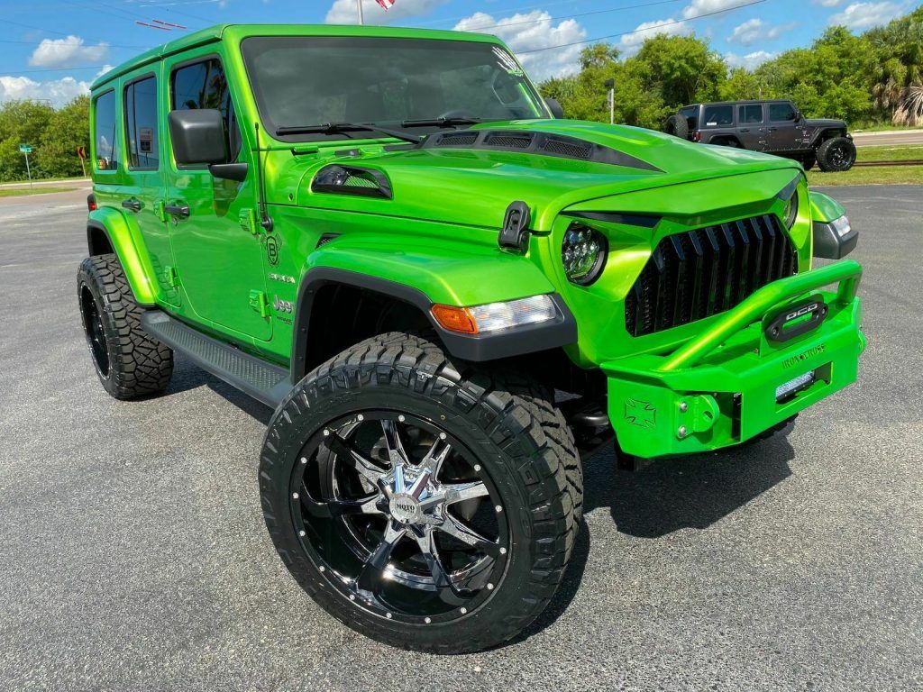 2019 Jeep Wrangler BAD FROG Sahara Custom Lifted LEATHER