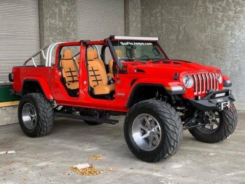 2020 Jeep Gladiator Custom Lifted Gladiator Ferrari Edition for sale