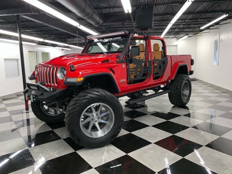 2020 Jeep Gladiator Custom Lifted Gladiator Ferrari Edition