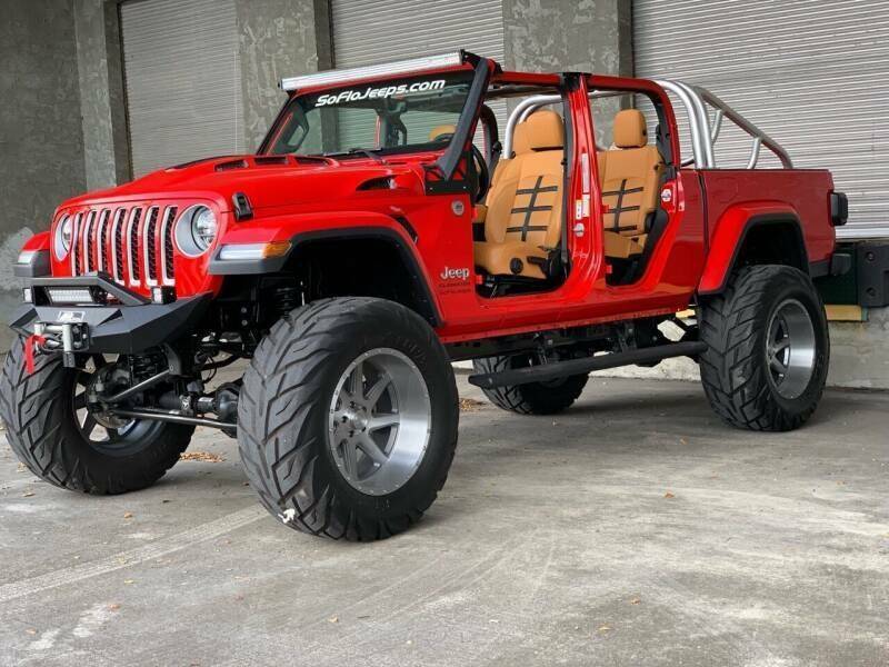 2020 Jeep Gladiator Custom Lifted Gladiator Ferrari Edition