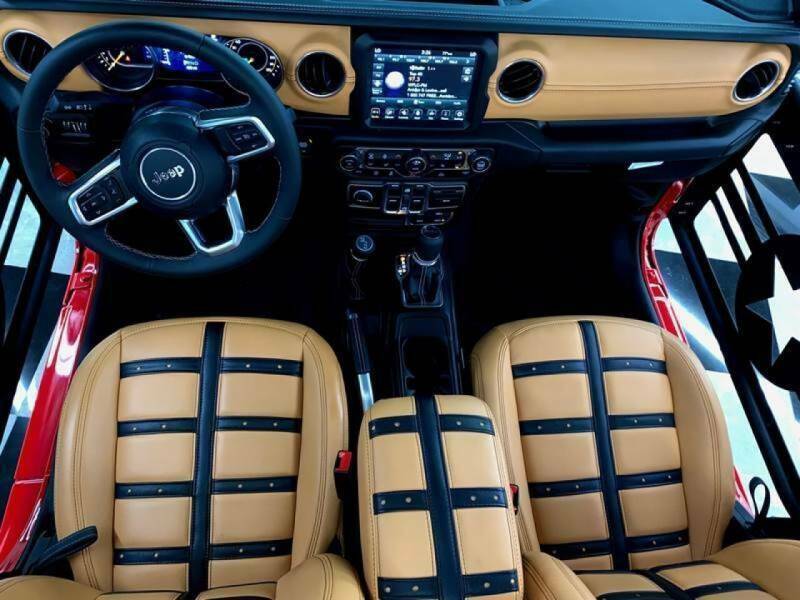2020 Jeep Gladiator Custom Lifted Gladiator Ferrari Edition