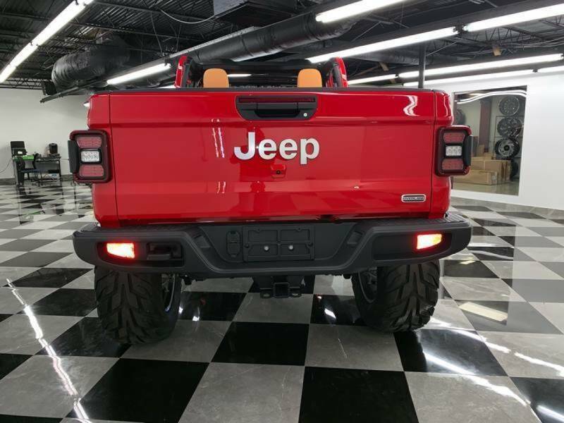 2020 Jeep Gladiator Custom Lifted Gladiator Ferrari Edition