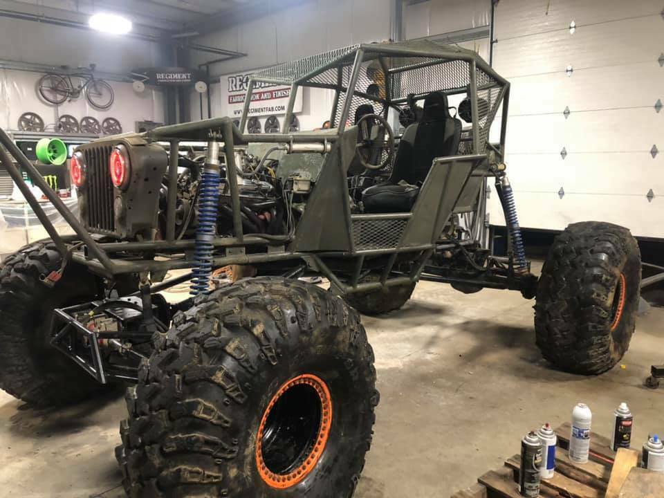 1980 Jeep CJ Rock crawler