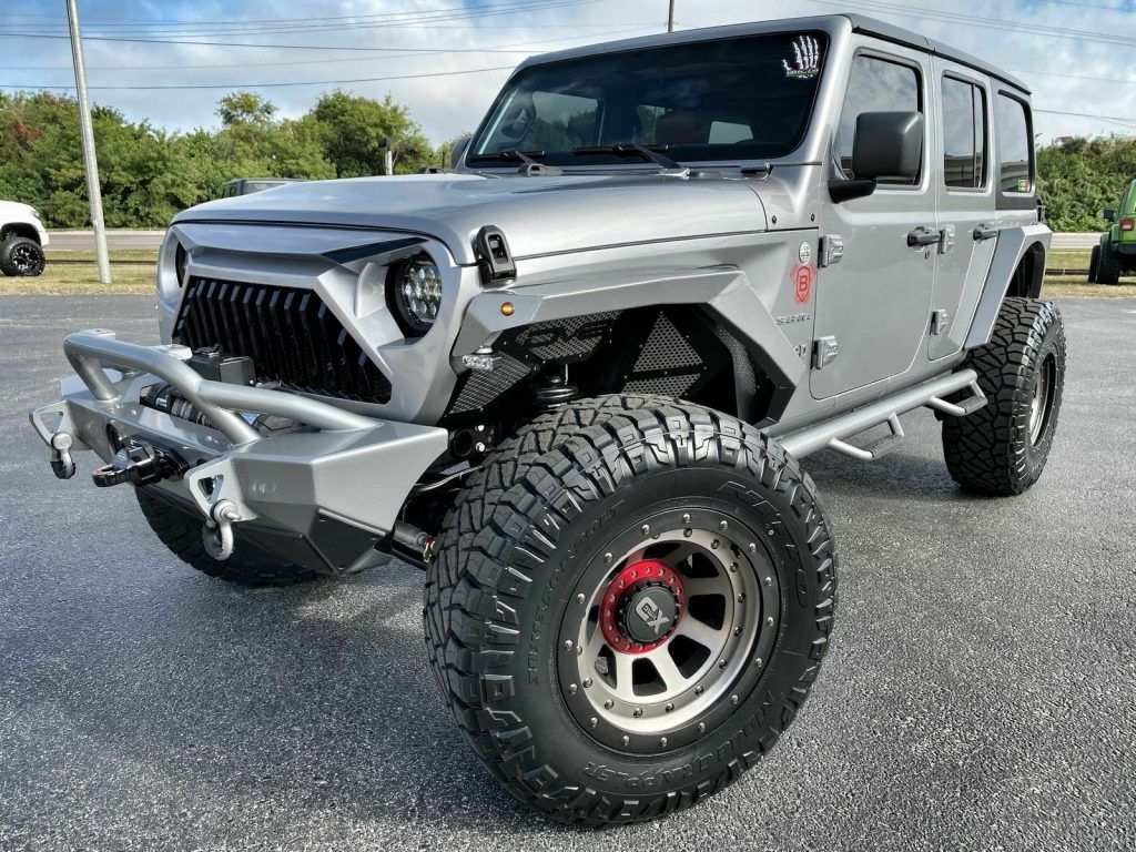 2019 Jeep Wrangler Custom Lifted Leather DV8 OCD N FAB NITTO