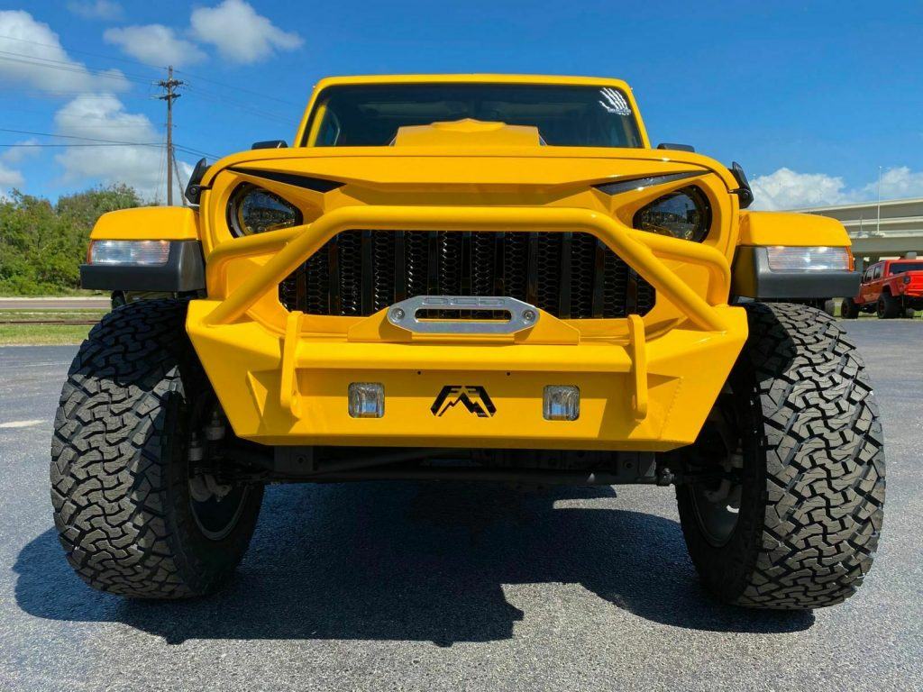 2019 Jeep Wrangler Hellayella Custom Lifted Sahara Leather NAV