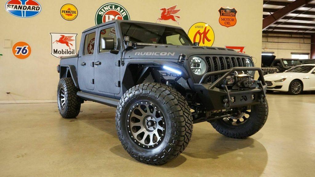 2020 Jeep Gladiator Rubicon 4X4 Dupont Kevlar,lifted,led’s,fuel WHLS