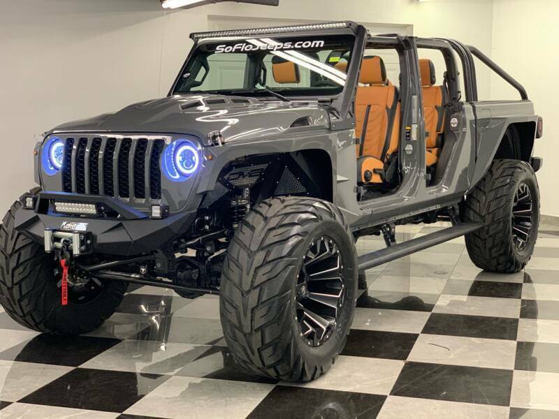 2020 Jeep Gladiator Sting GREY Custom Lifted Gladiator ON 40 TIRES