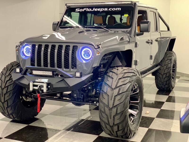 2020 Jeep Gladiator Sting GREY Custom Lifted Gladiator ON 40 TIRES