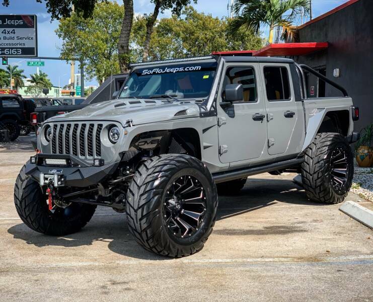 2020 Jeep Gladiator Sting GREY Custom Lifted Gladiator ON 40 TIRES