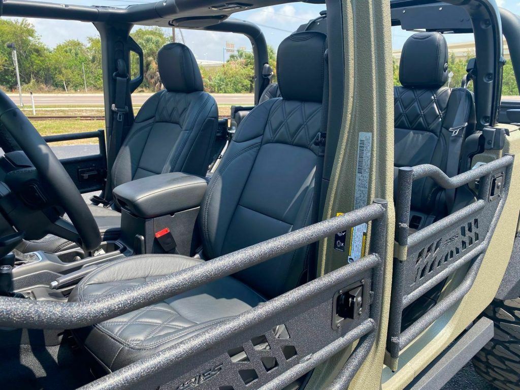 2020 Jeep Wrangler Gladiator 7″ LONG ARM 40″s FAB FOUR BLACK