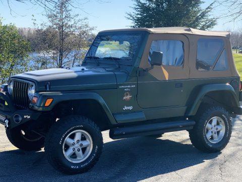 1997 Jeep Wrangler No Reserve! Sahara 4×4 Low Miles Manual Lifted for sale
