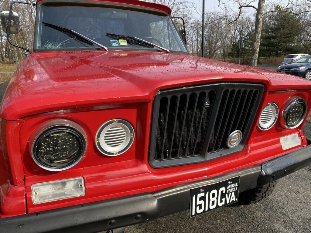 1965 Jeep Gladiator Pickup Red
