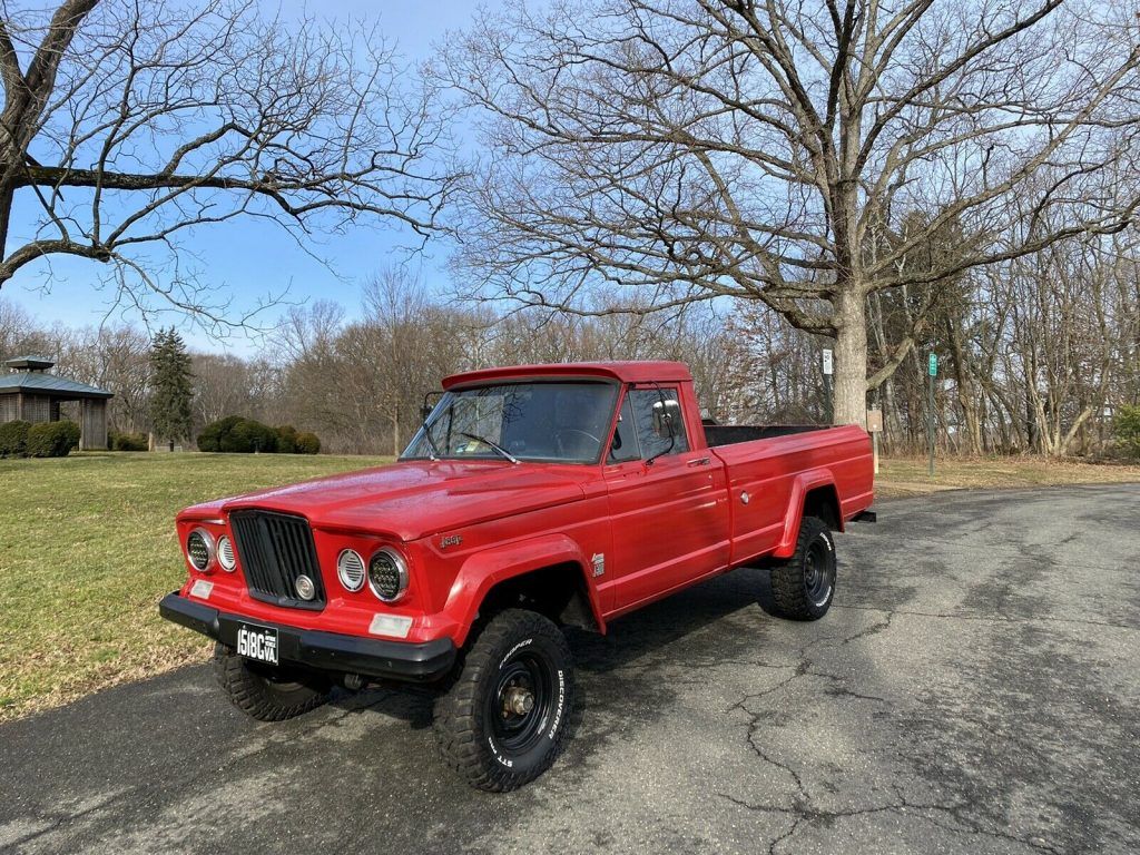 1965 Jeep Gladiator Pickup Red