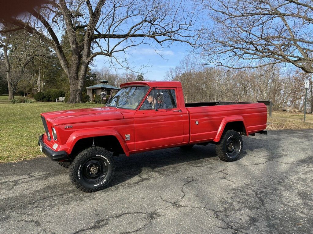 1965 Jeep Gladiator Pickup Red