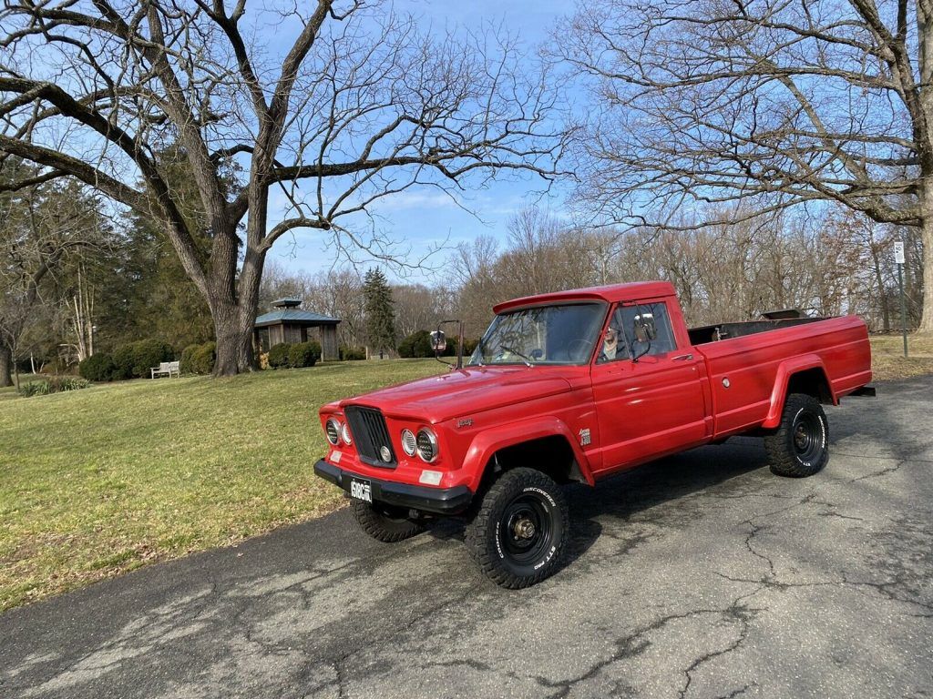 1965 Jeep Gladiator Pickup Red