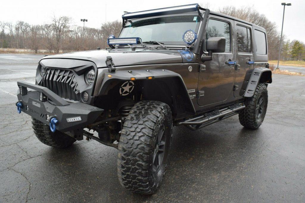 2016 Jeep Wrangler 4X4 Unlimited Sport Edition(over $10K UPGRADES)