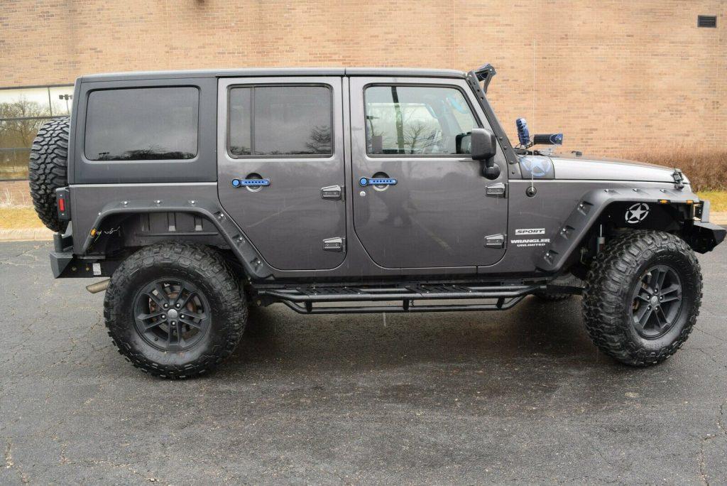 2016 Jeep Wrangler 4X4 Unlimited Sport Edition(over $10K UPGRADES)