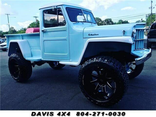 1954 Jeep Willys JEEP Restored Classic Lifted 4 Wheel Drive Pick up