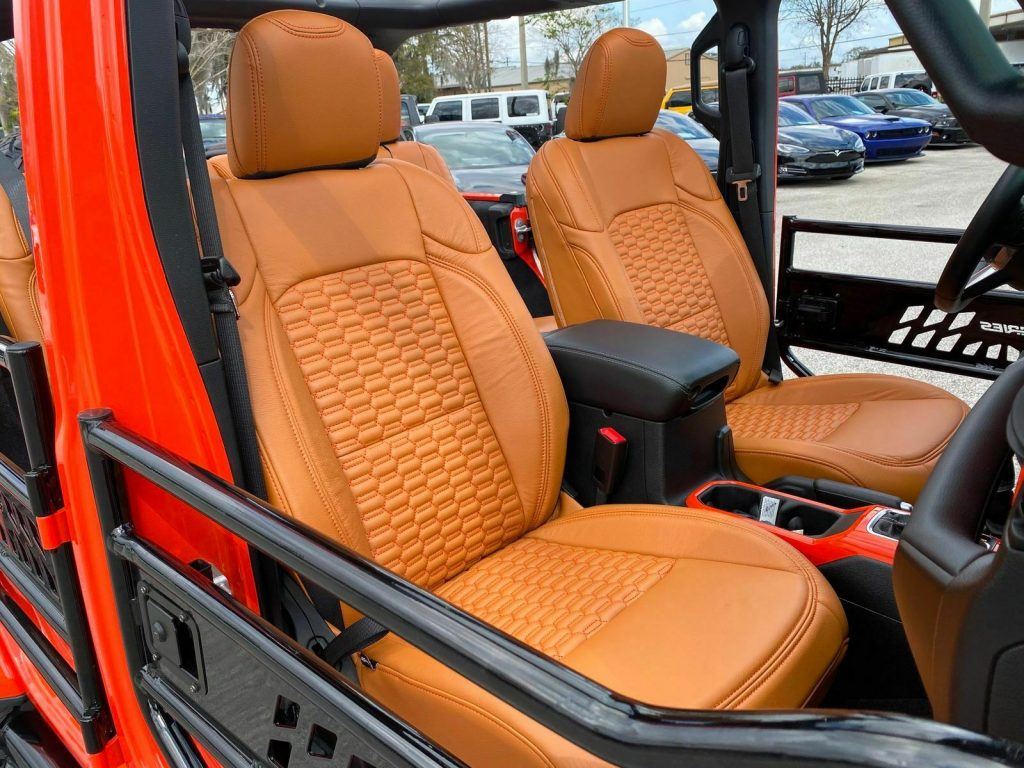 2020 Jeep Wrangler Lifted Turbo Sahara Hardtop NAV Alpine LEATHER