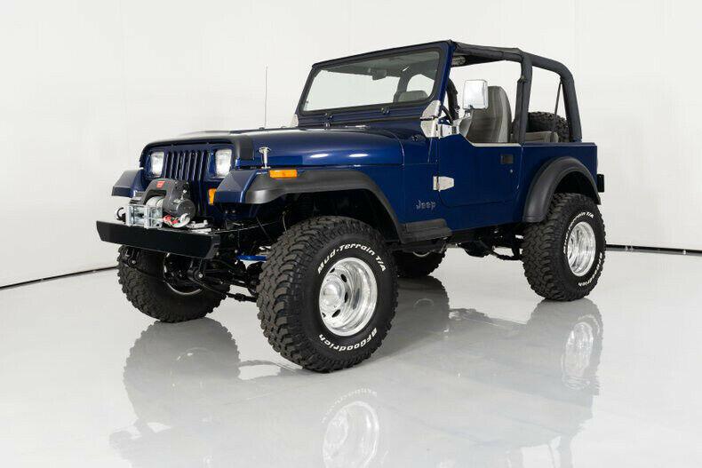 1995 Jeep Wrangler Frame Off Restoration 302 V8
